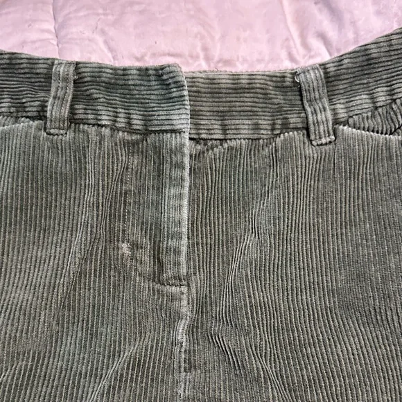 Tailor B. Moss Deep Green Corduroy Mini Skirt - Picture 8 of 8